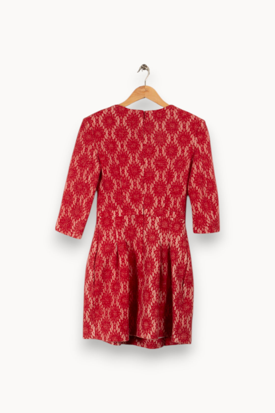 Robe rouge - Taille S/36 de la marque Maje | PARAD34418 - Vendu par Paradigme - Image 3