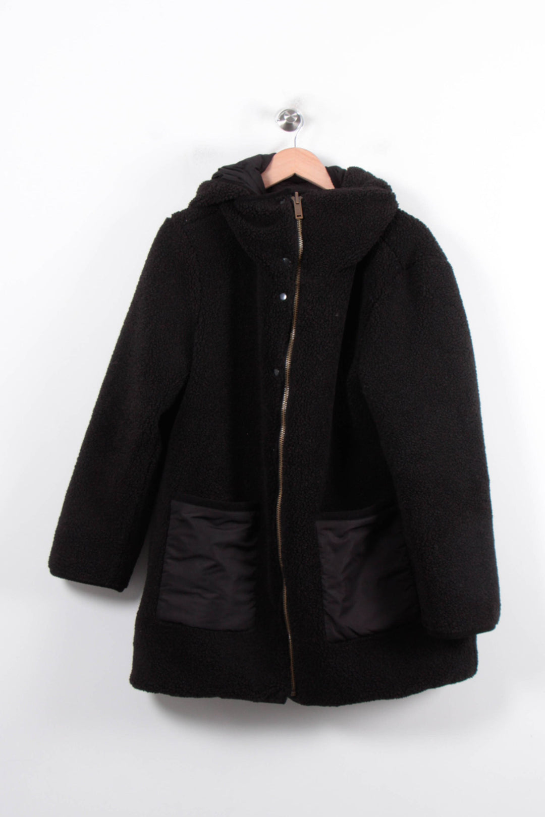 Manteau Noir - Taille XL/42 de la marque La Fée Maraboutée | PARAD34421 - Vendu par Paradigme - Image 2