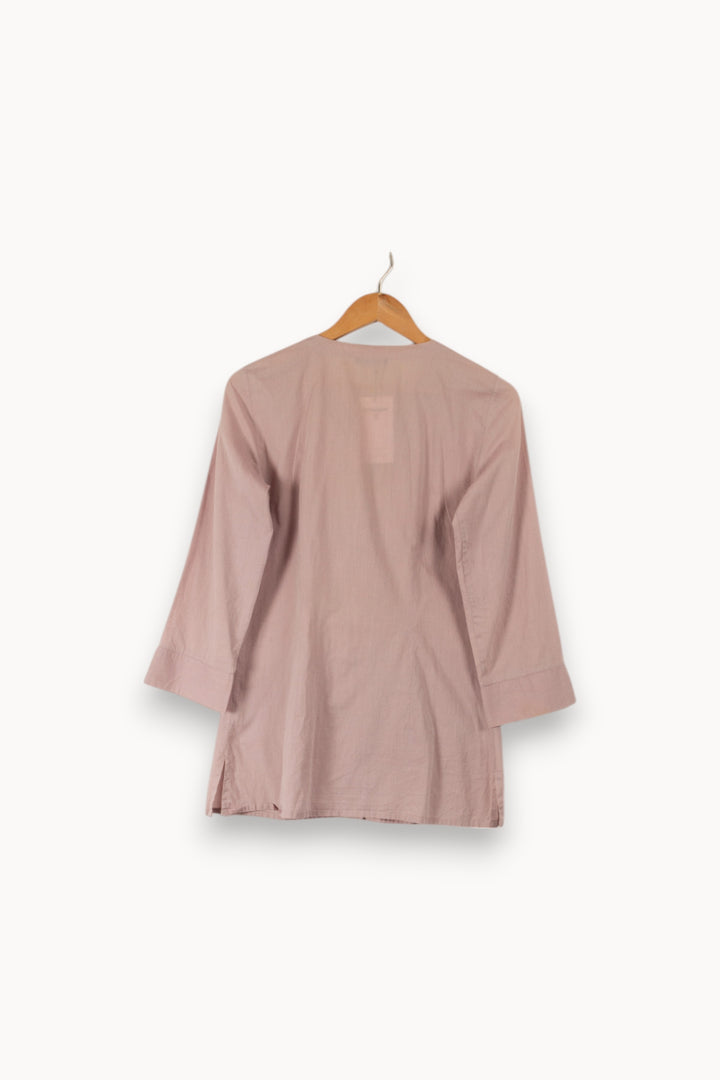 Blouse violette - Taille S/36 de la marque Caroll | PARAD34431 - Vendu par Paradigme - Image 3