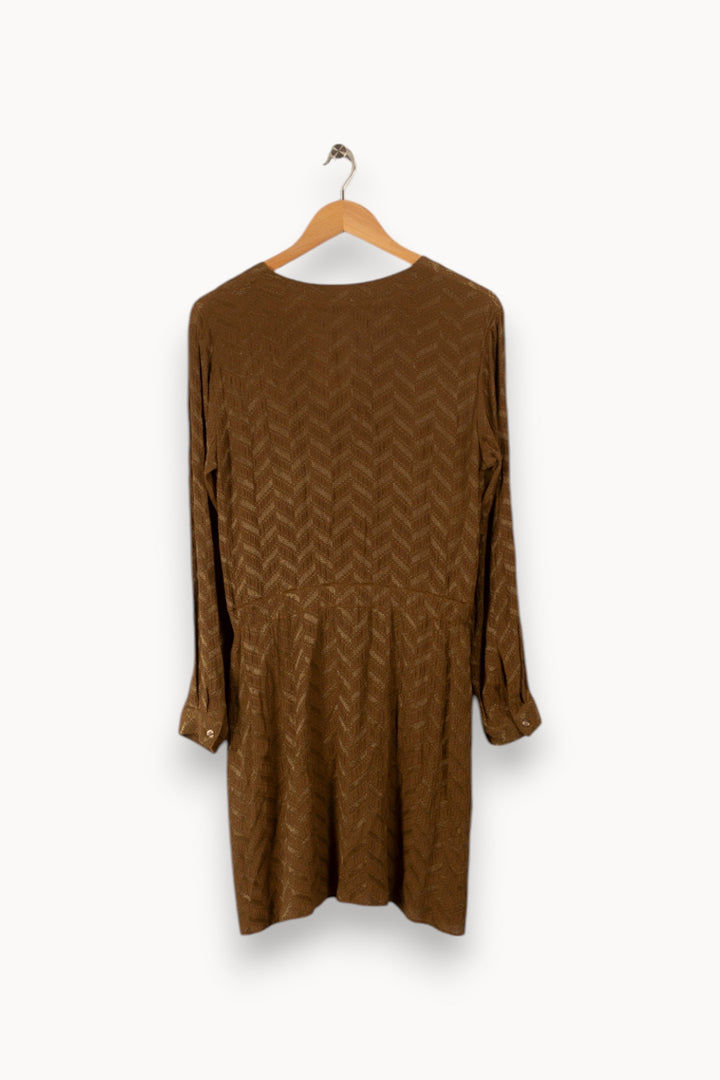 Robe dorée/verte - Taille M/38 de la marque IKKS | PARAD34433 - Vendu par Paradigme - Image 3