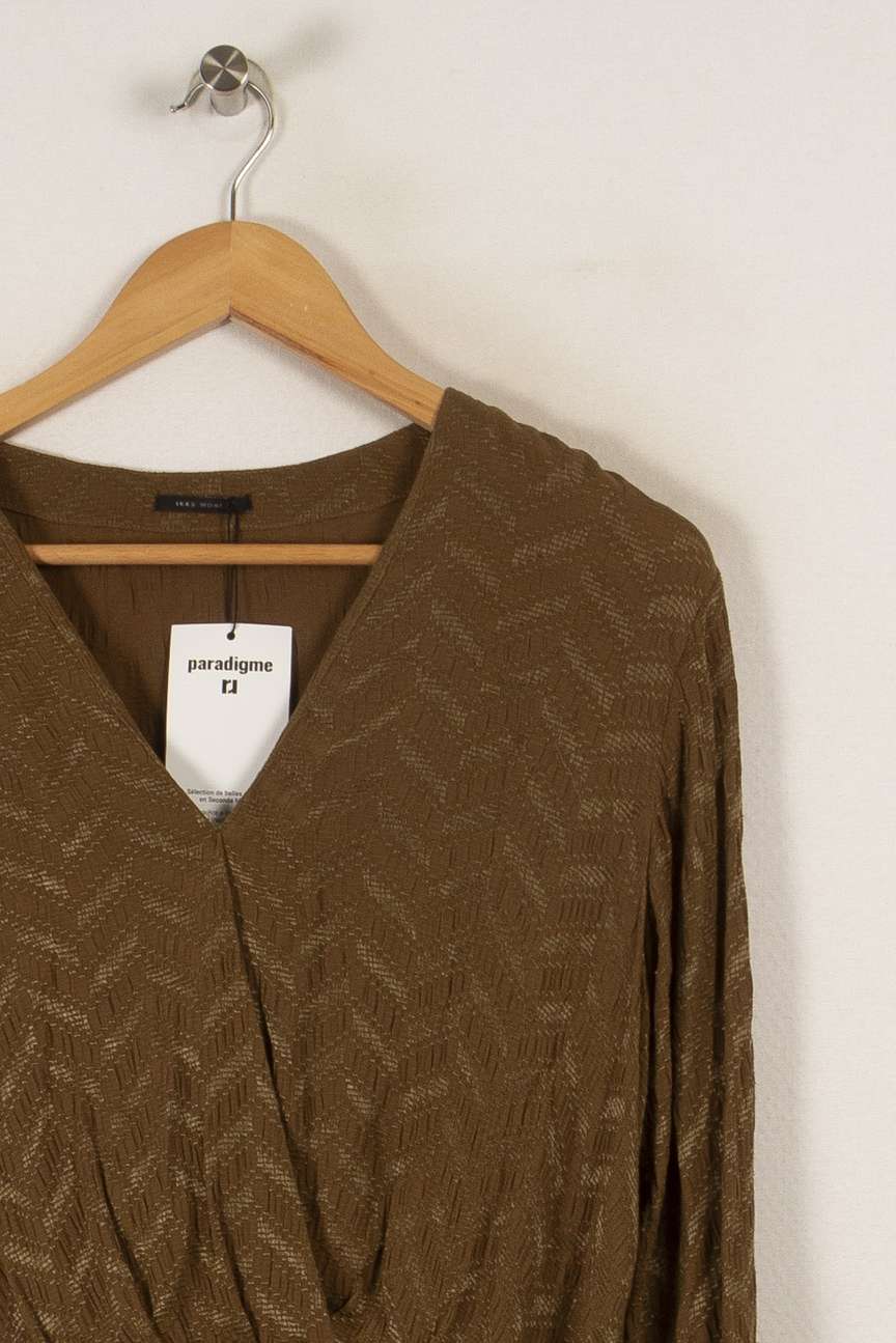 Robe dorée/verte - Taille M/38 de la marque IKKS | PARAD34433 - Vendu par Paradigme - Image 2