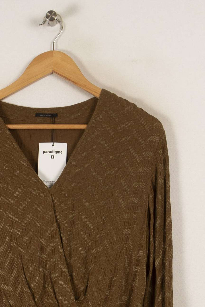 Robe dorée/verte - Taille M/38 de la marque IKKS | PARAD34433 - Vendu par Paradigme - Image 2