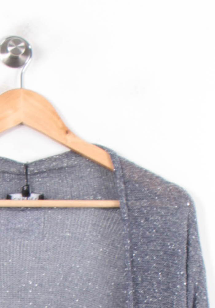 Cardigan Bleu - Taille S/36 de la marque Caroll | PARAD34435 - Vendu par Paradigme - Image 3