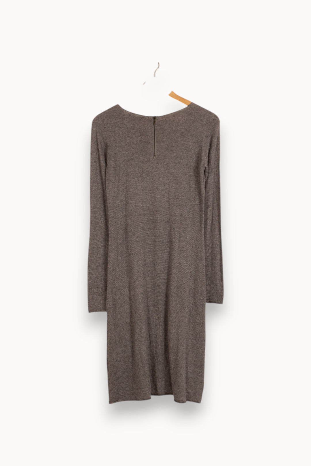Robe Pull Grise - Taille M/38 de la marque Caroll | PARAD34440 - Vendu par Paradigme - Image 4