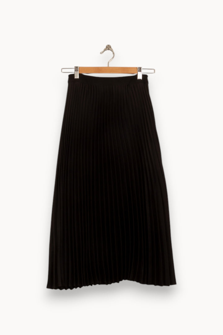 Jupe Plissée Noire - Taille S/36 de la marque Stella Forest | PARAD34443 - Vendu par Paradigme - Image 2