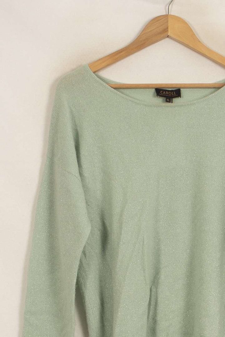 Pull Vert - Taille XL/42 de la marque Caroll | PARAD34444 - Vendu par Paradigme - Image 3