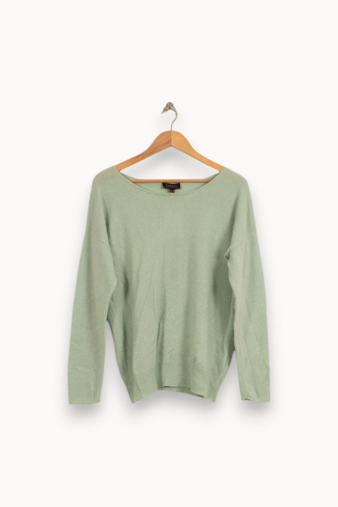 Pull Vert - Taille XL/42 de la marque Caroll | PARAD34444 - Vendu par Paradigme - Image 2