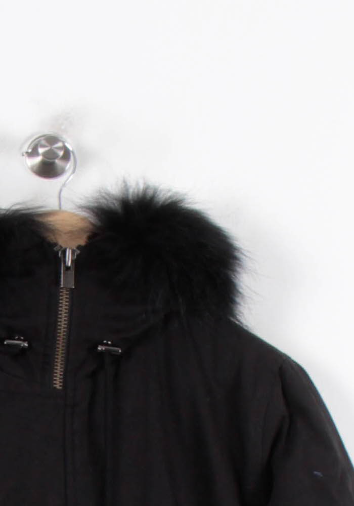 Parka Noir - Taille XS/34 de la marque The Kooples | PARAD34449 - Vendu par Paradigme - Image 3
