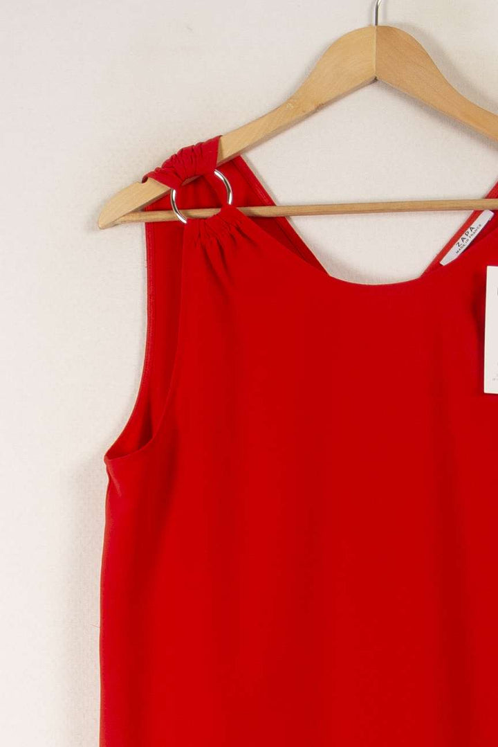 Robe rouge - Taille L/40 de la marque ZAPA | PARAD34451 - Vendu par Paradigme - Image 2