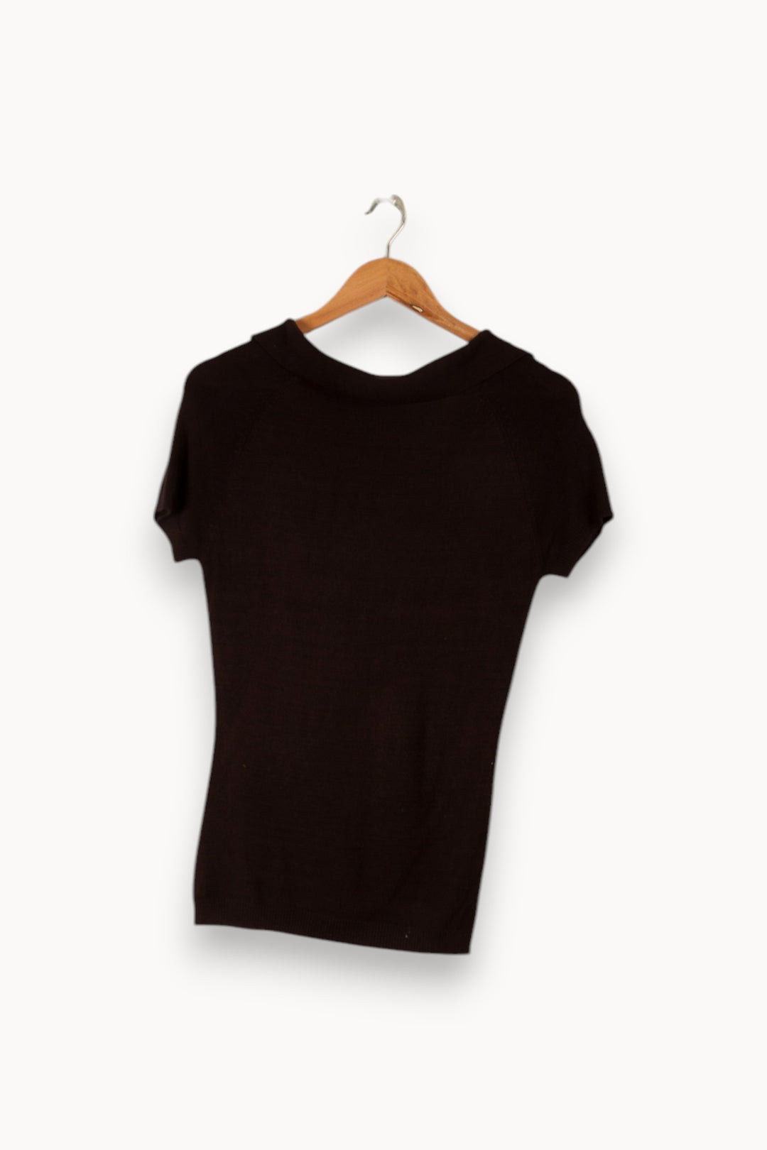 Top noir - Taille S/36 de la marque Caroll | PARAD34455 - Vendu par Paradigme - Image 3