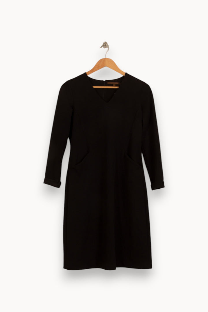 Robe Noire - Taille S/36 de la marque La Fée Maraboutée | PARAD34461 - Vendu par Paradigme - Image 2