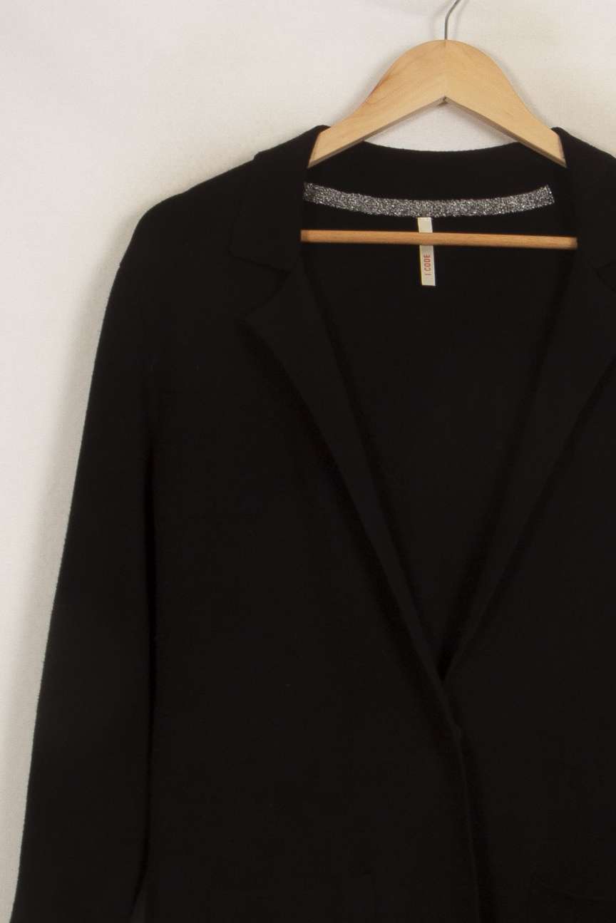 Cardigan Noir - Taille S/36 de la marque I.Code | PARAD34465 - Vendu par Paradigme - Image 3