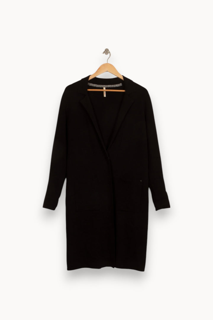 Cardigan Noir - Taille S/36 de la marque I.Code | PARAD34465 - Vendu par Paradigme - Image 2