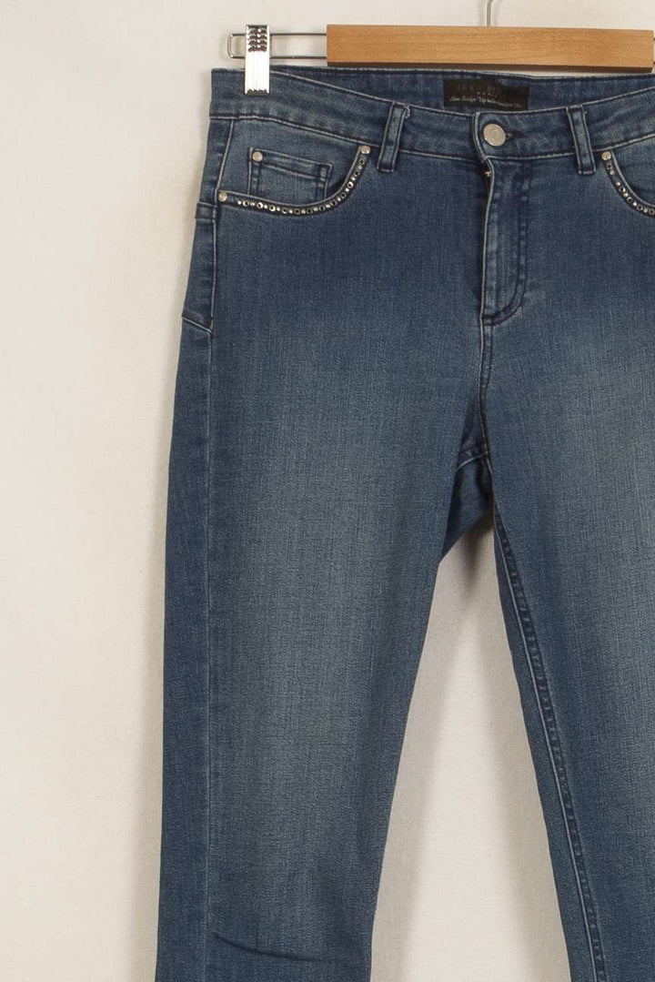 Jean Bleu - Taille M/38 de la marque IKKS | PARAD34504 - Vendu par Paradigme - Image 3
