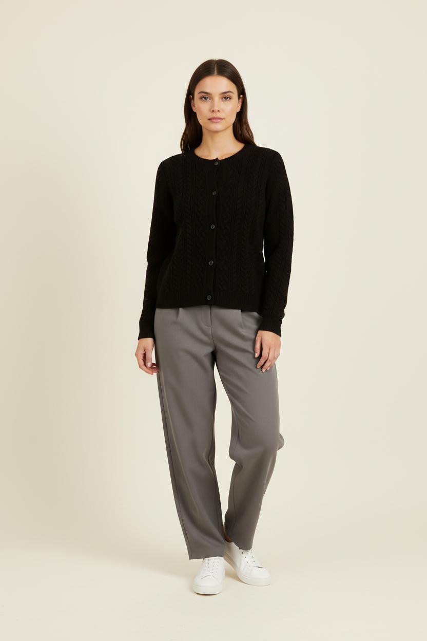 Cardigan Noir - Taille XS/34 de la marque Comptoir des Cotonniers | PARAD34516 - Vendu par Paradigme - Image 1