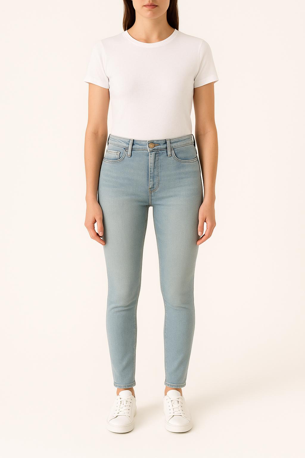 Jean Skinny Bleu Clair - Taille S/36 de la marque Levi's | PARAD34518 - Vendu par Paradigme - Image 1