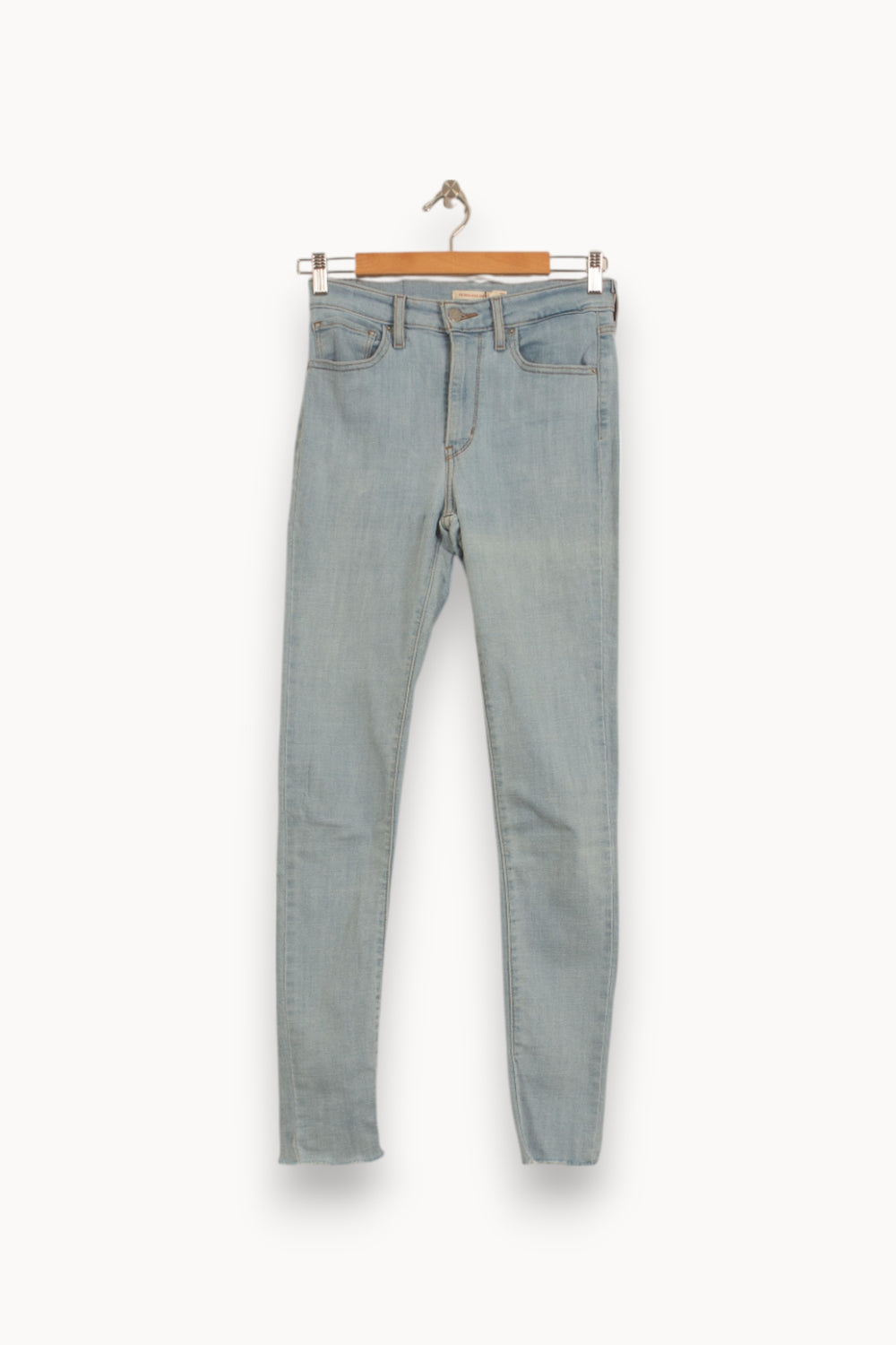 Jean Skinny Bleu Clair - Taille S/36 de la marque Levi's | PARAD34518 - Vendu par Paradigme - Image 2