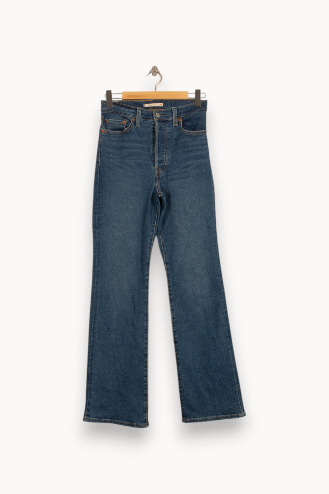 Jean Bootcut Bleu - Taille M/38 de la marque Levi's | PARAD34526 - Vendu par Paradigme - Image 2