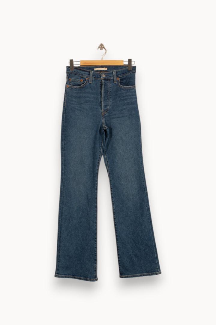 Jean Bootcut Bleu - Taille M/38 de la marque Levi's | PARAD34526 - Vendu par Paradigme - Image 2