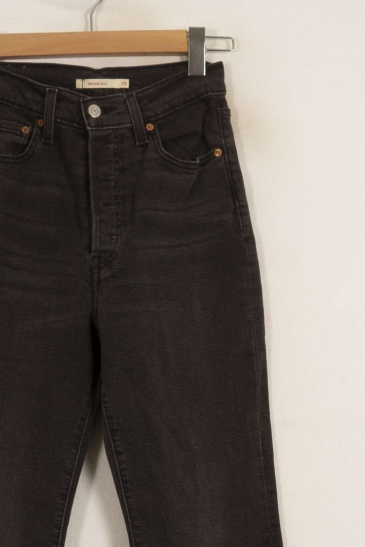 Jean Bootcut Gris - Taille M/38 de la marque Levi's | PARAD34528 - Vendu par Paradigme - Image 3