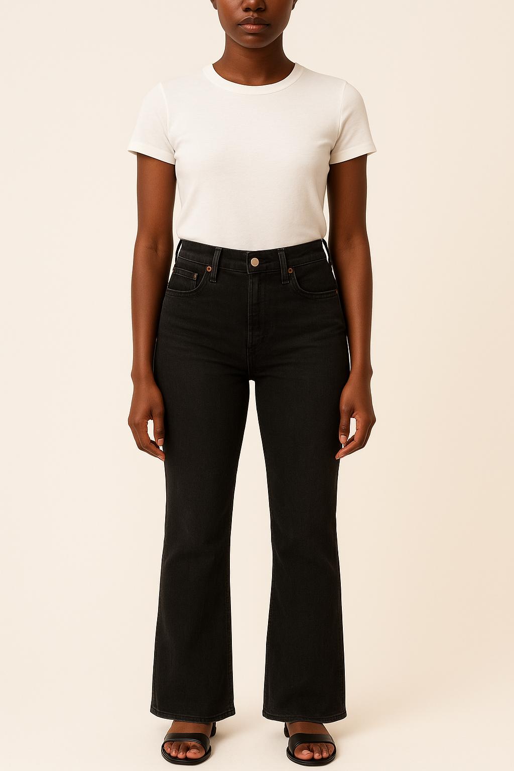 Jean Bootcut Gris - Taille M/38 de la marque Levi's | PARAD34528 - Vendu par Paradigme - Image 1