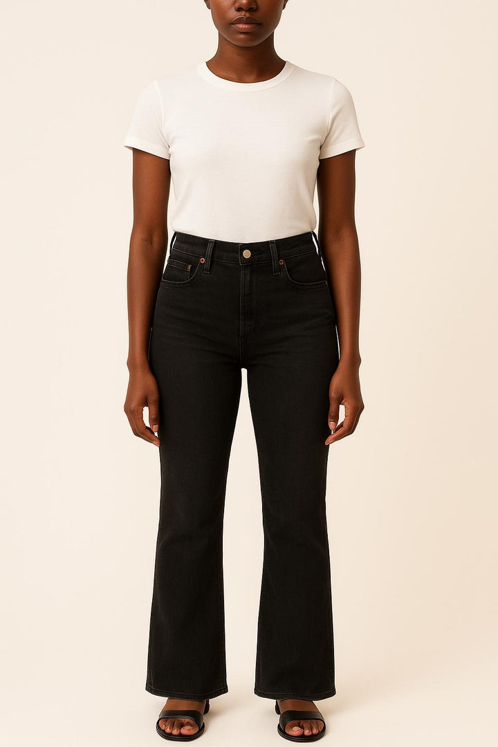 Jean Bootcut Gris - Taille M/38 de la marque Levi's | PARAD34528 - Vendu par Paradigme - Image 1