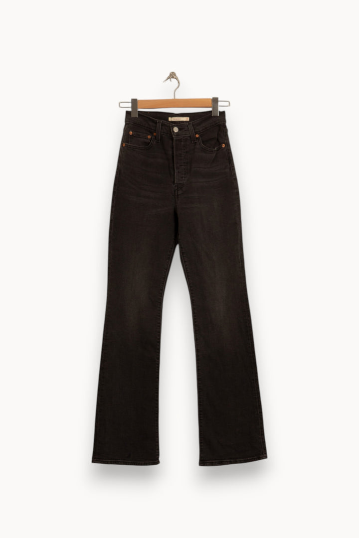 Jean Bootcut Gris - Taille M/38 de la marque Levi's | PARAD34528 - Vendu par Paradigme - Image 2