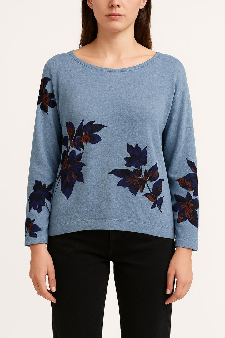Pull Bleu et Noir - Taille L/40 de la marque One Step | PARAD34538 - Vendu par Paradigme - Image 1