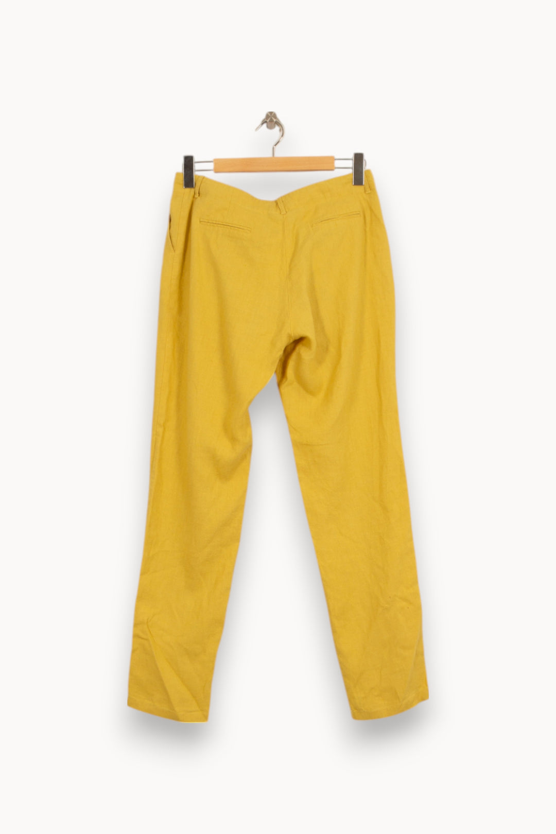 Pantalon Chino Jaune - Taille M/38 de la marque Maison 123 | PARAD34540 - Vendu par Paradigme - Image 4