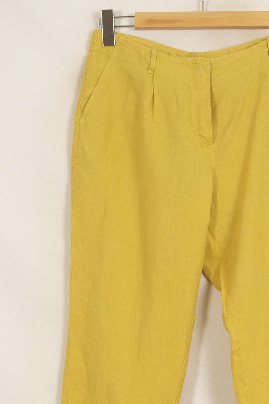 Pantalon Chino Jaune - Taille M/38 de la marque Maison 123 | PARAD34540 - Vendu par Paradigme - Image 3
