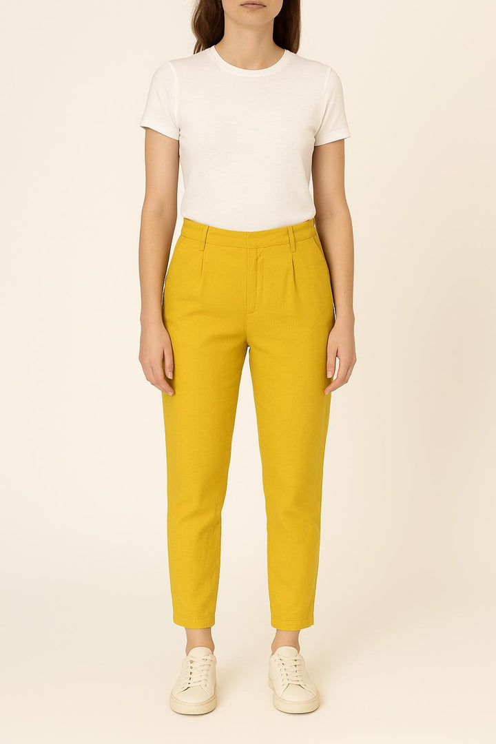 Pantalon Chino Jaune - Taille M/38 de la marque Maison 123 | PARAD34540 - Vendu par Paradigme - Image 1