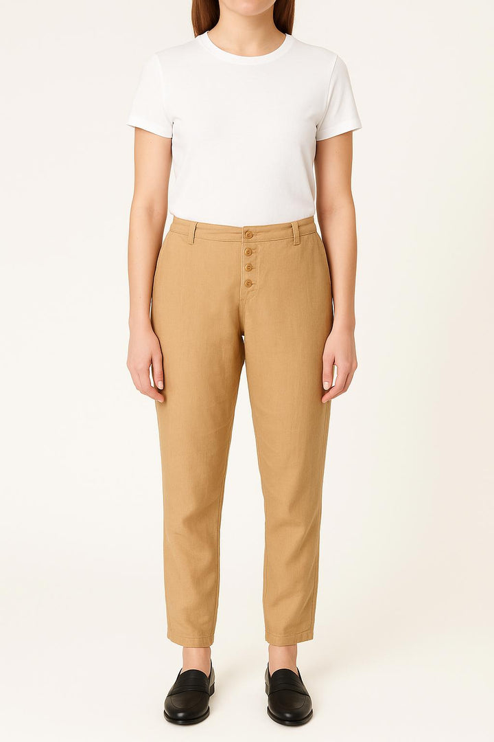 Pantalon Beige - Taille L/40 de la marque One Step | PARAD34553 - Vendu par Paradigme - Image 1