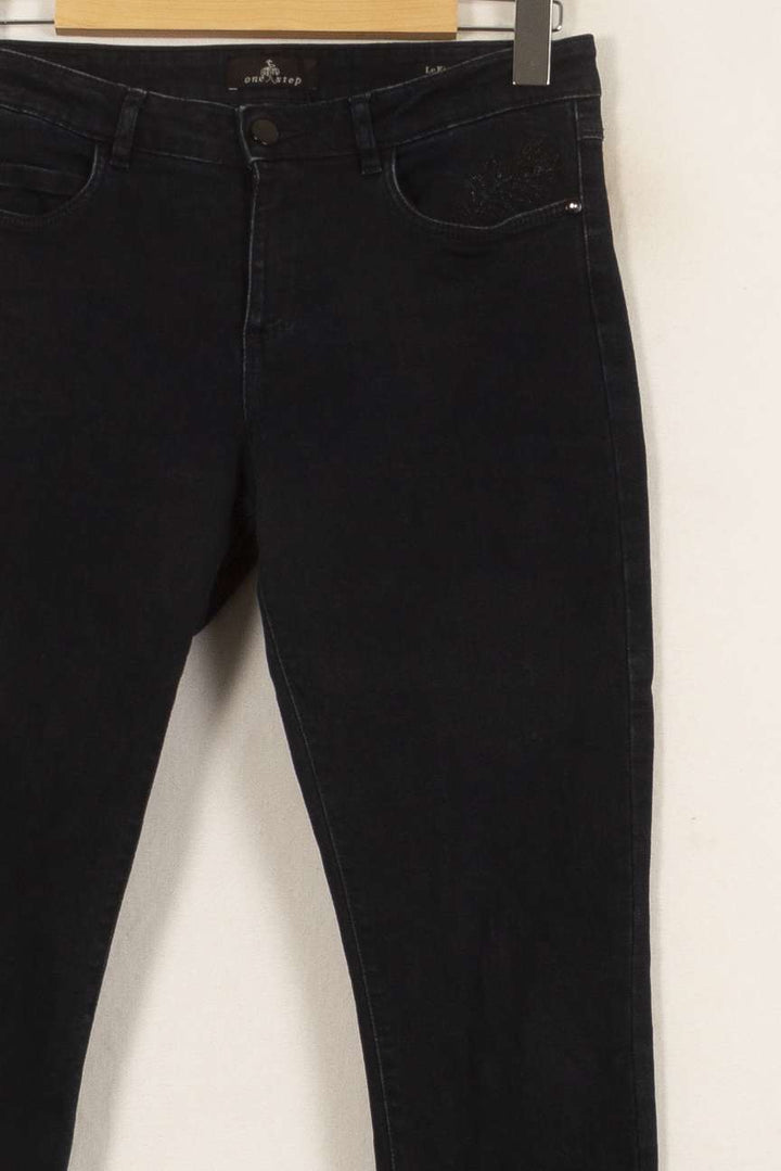Jean Noir - Taille L/40 de la marque One Step | PARAD34556 - Vendu par Paradigme - Image 3