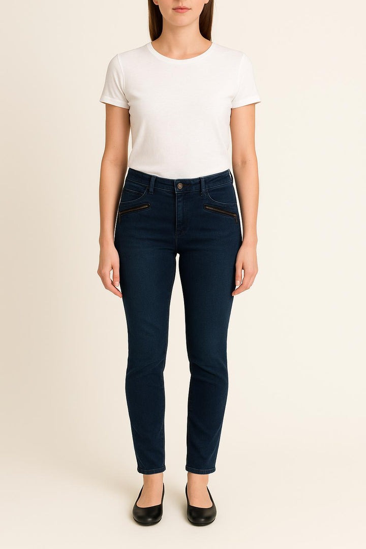 Jean Slim Bleu - Taille L/40 de la marque One Step | PARAD34557 - Vendu par Paradigme - Image 1