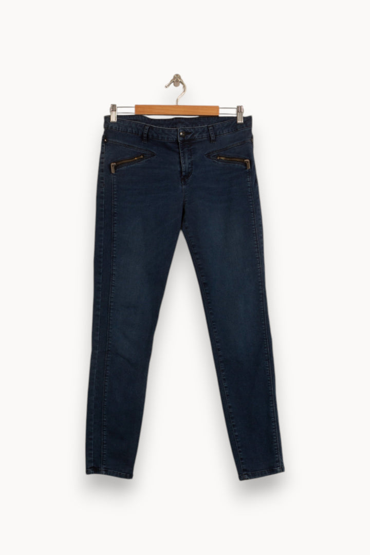 Jean Slim Bleu - Taille L/40 de la marque One Step | PARAD34557 - Vendu par Paradigme - Image 2