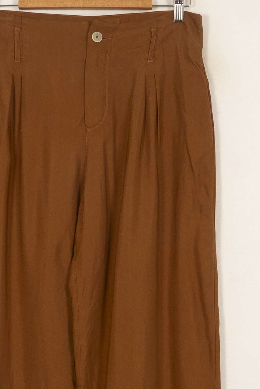 Pantalon Large Marron - Taille L/40 de la marque One Step | PARAD34558 - Vendu par Paradigme - Image 3