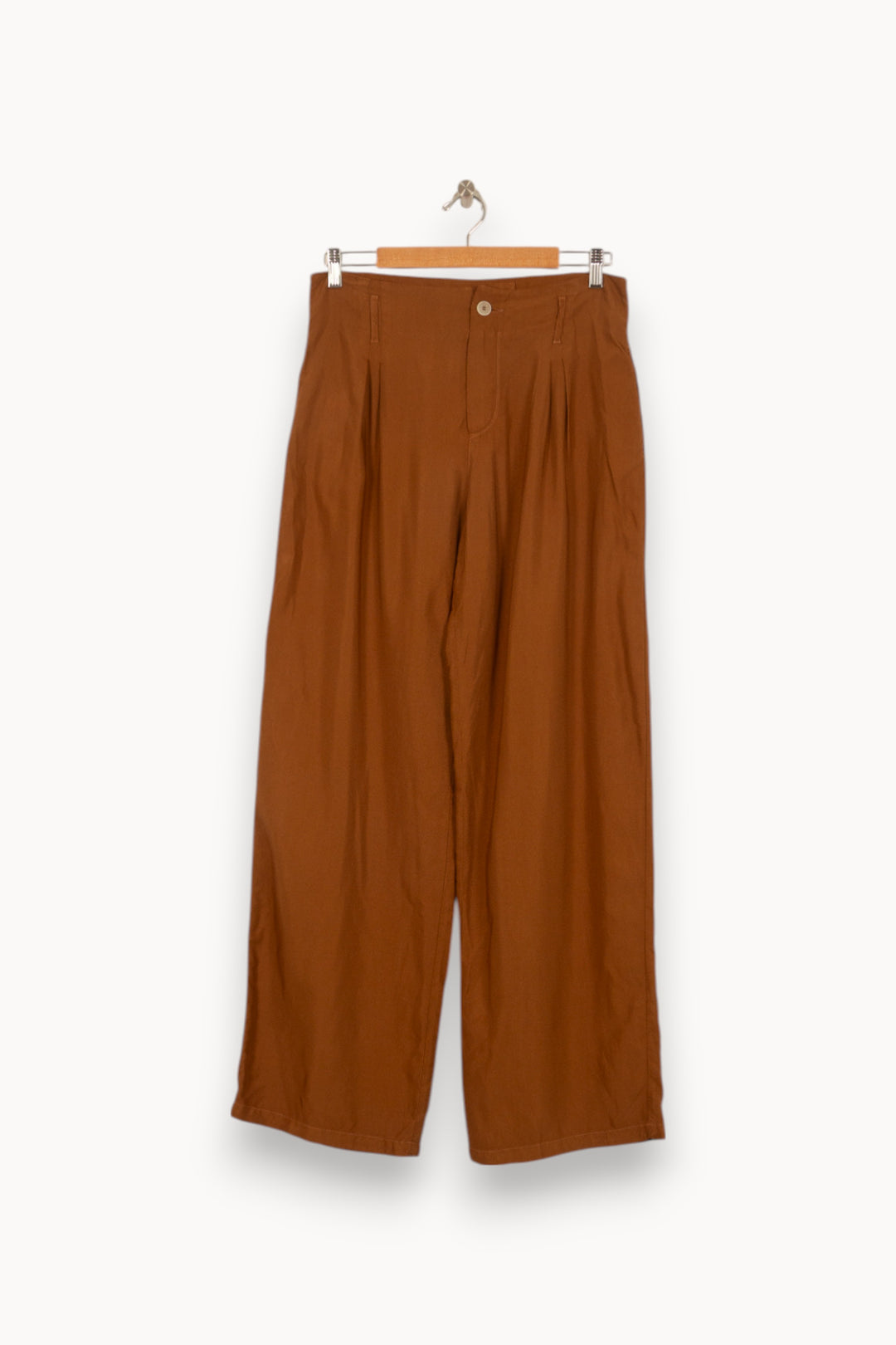 Pantalon Large Marron - Taille L/40 de la marque One Step | PARAD34558 - Vendu par Paradigme - Image 2