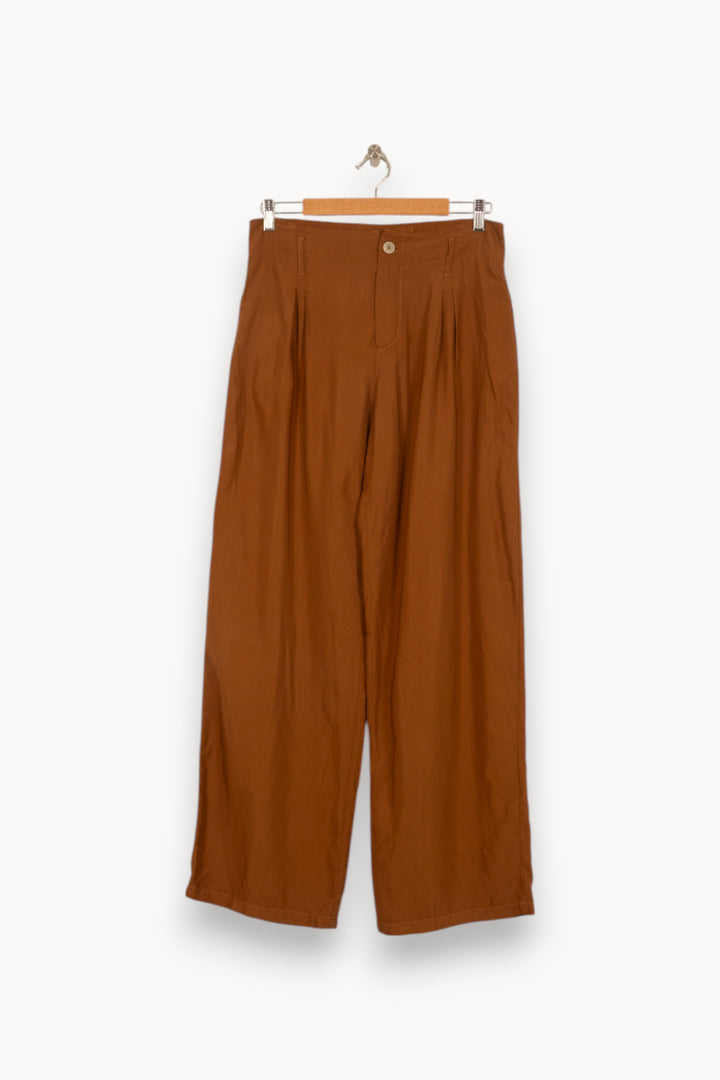 Pantalon Large Marron - Taille L/40 de la marque One Step | PARAD34558 - Vendu par Paradigme - Image 2