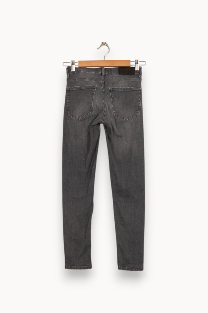 Jean Gris - Taille XS/34 de la marque The Kooples | PARAD34568 - Vendu par Paradigme - Image 4