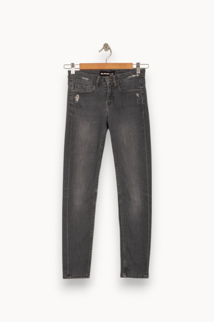 Jean Gris - Taille XS/34 de la marque The Kooples | PARAD34568 - Vendu par Paradigme - Image 2