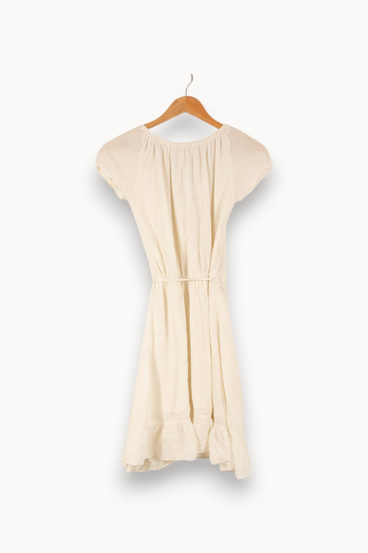 Robe Blanche - Taille S/36 de la marque American Vintage | PARAD34574 - Vendu par Paradigme - Image 4
