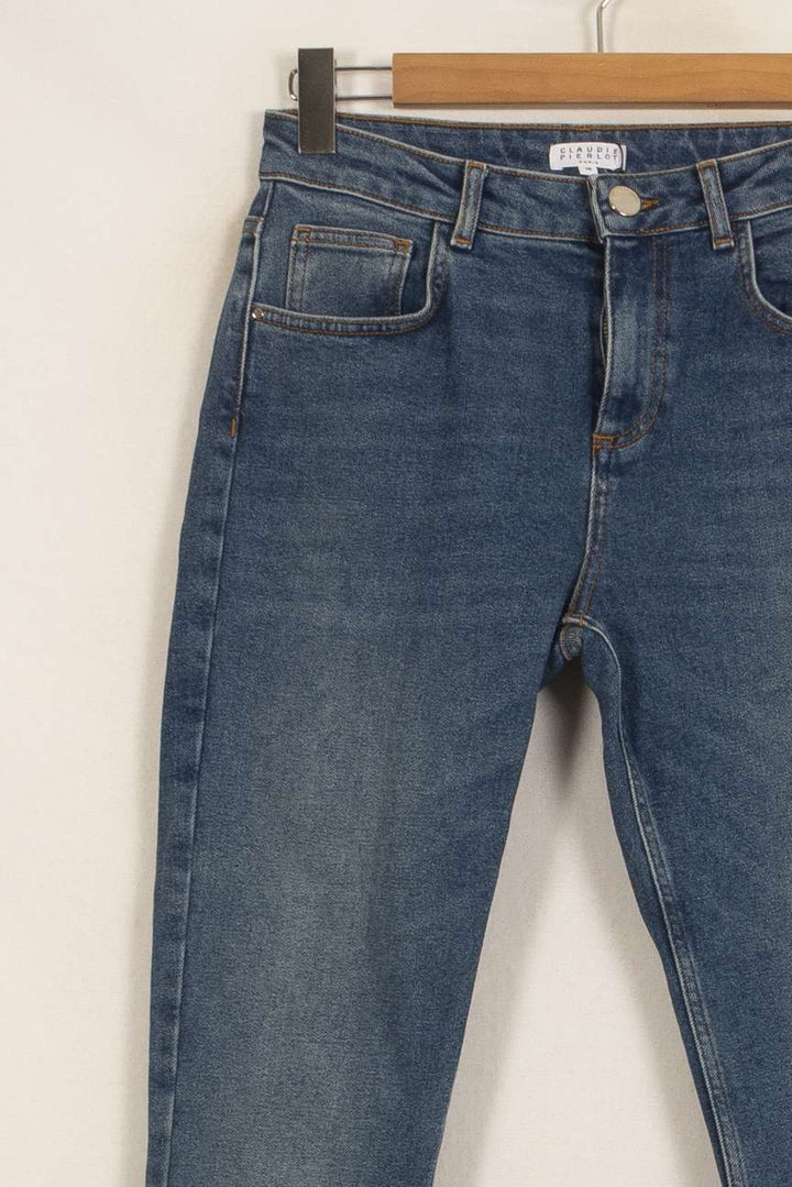 Jean Bleu - Taille M/38 de la marque Claudie Pierlot | PARAD34578 - Vendu par Paradigme - Image 3