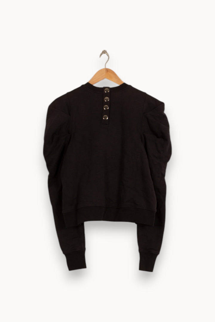 Sweatshirt Noir - Taille S/36 de la marque Bérénice | PARAD34583 - Vendu par Paradigme - Image 4