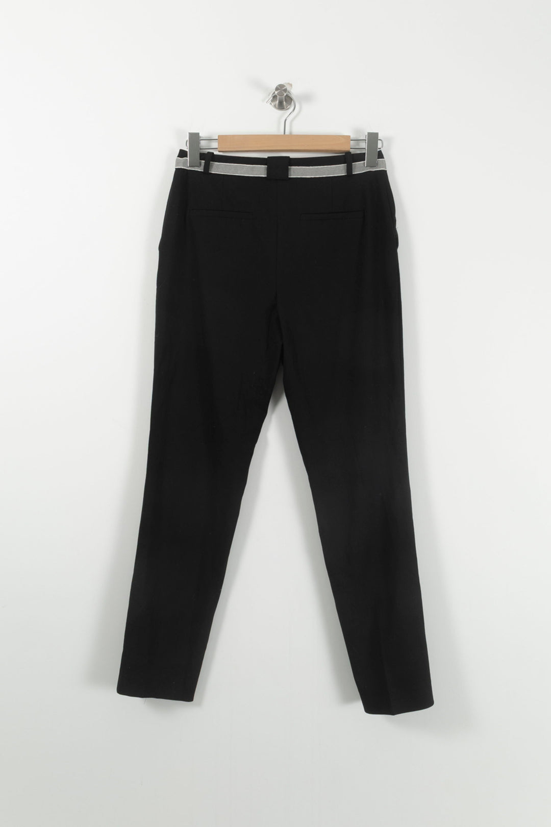 Pantalon Noir - Taille M/38 de la marque Caroll | PARAD34587 - Vendu par Paradigme - Image 4