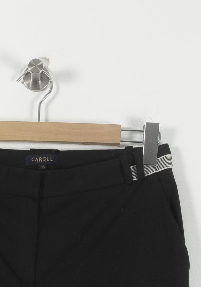 Pantalon Noir - Taille M/38 de la marque Caroll | PARAD34587 - Vendu par Paradigme - Image 3