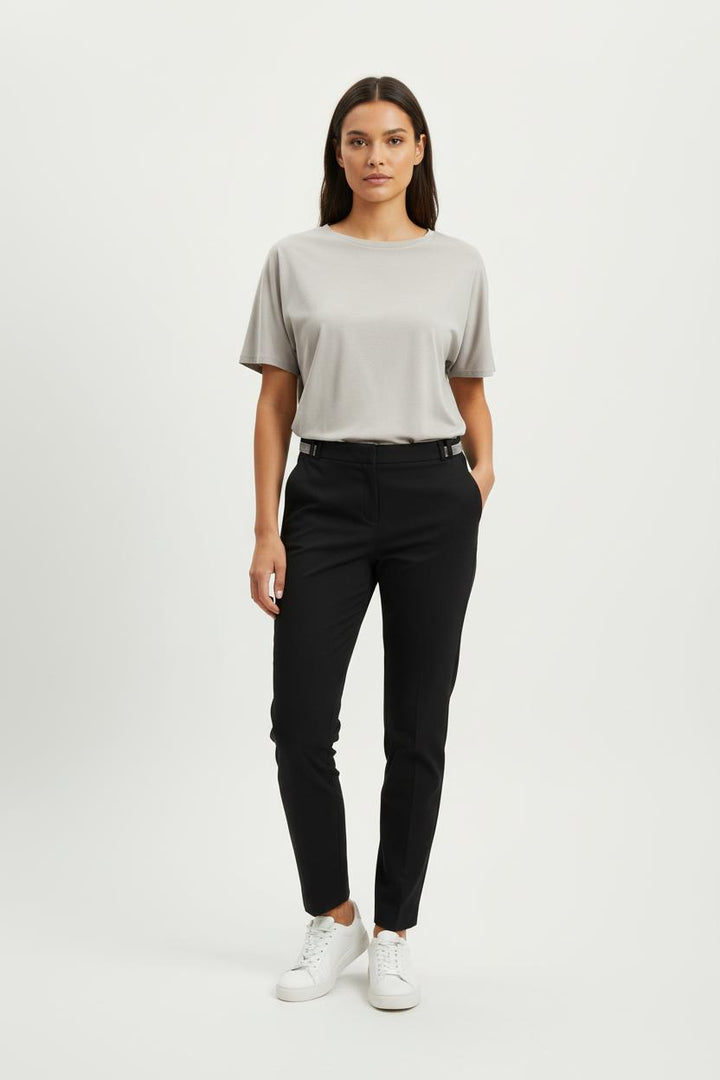 Pantalon Noir - Taille M/38 de la marque Caroll | PARAD34587 - Vendu par Paradigme - Image 1
