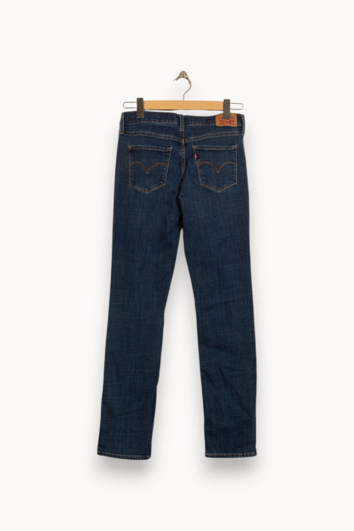 Jean Droit Bleu - Taille M/38 de la marque Levi's | PARAD34588 - Vendu par Paradigme - Image 4