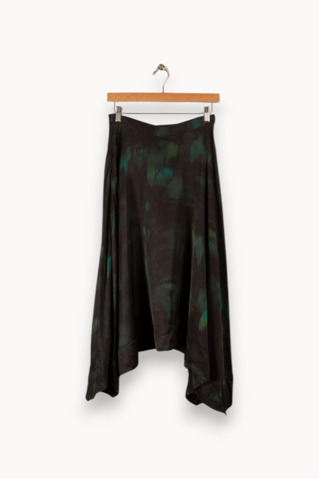 Jupe longue noire et verte - Taille S/36 de la marque Comptoir des Cotonniers | PARAD34595 - Vendu par Paradigme - Image 3