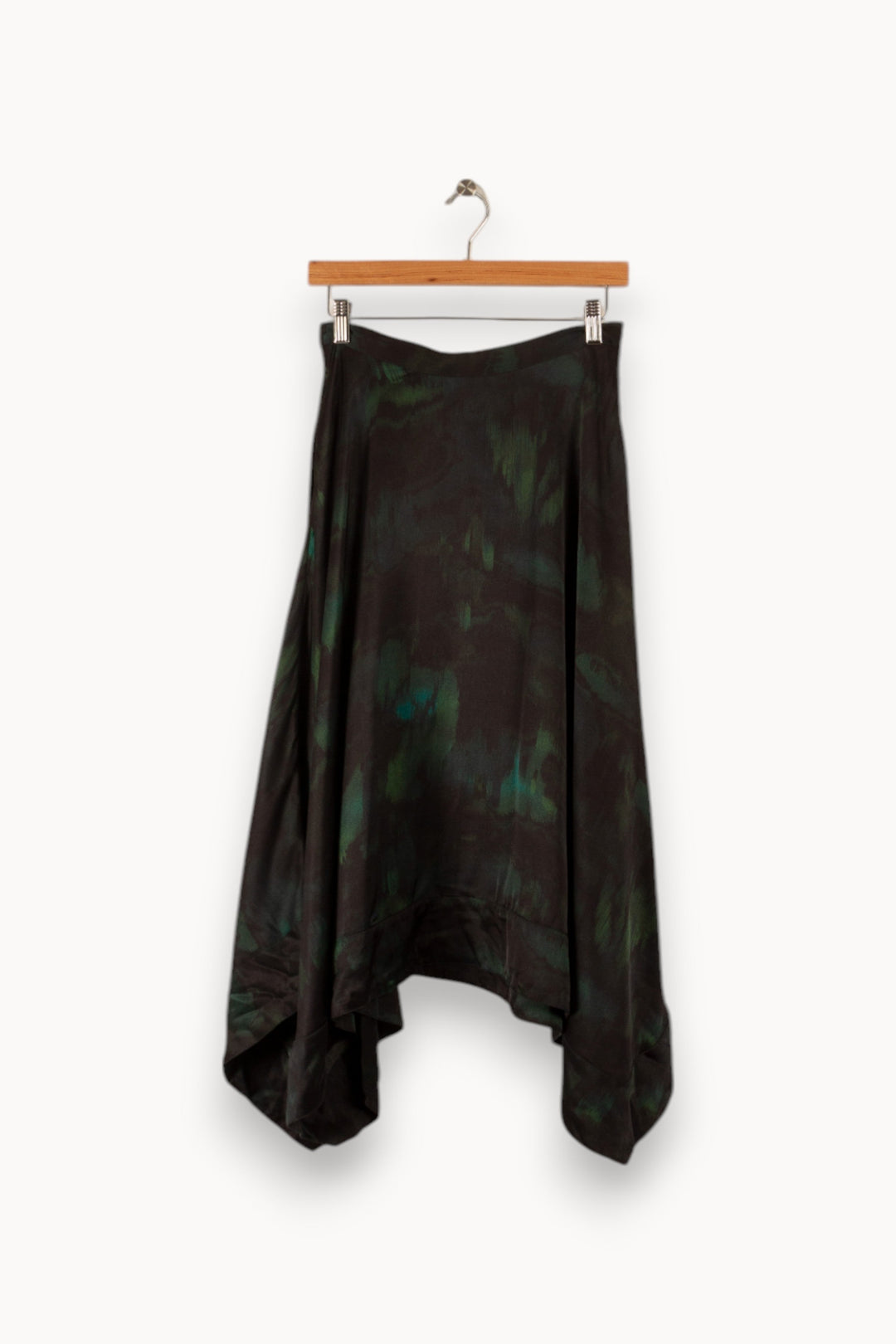 Jupe longue noire et verte - Taille S/36 de la marque Comptoir des Cotonniers | PARAD34595 - Vendu par Paradigme - Image 1