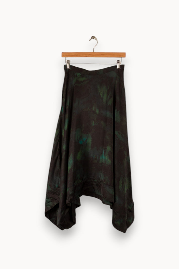 Jupe longue noire et verte - Taille S/36 de la marque Comptoir des Cotonniers | PARAD34595 - Vendu par Paradigme - Image 1